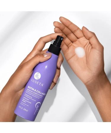 Luseta Biotin Leave in Conditioner - Natural Thickening Volume Spray for Hair Loss & Thinning - 8.5Fl Oz - Buy Online on GoSupps.com