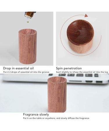 HEEPDD 15-Piece Portable Wooden Essential Oil Diffuser Set | Natural Aroma Diffusers for Home & Travel - Buy Online on GoSupps.com