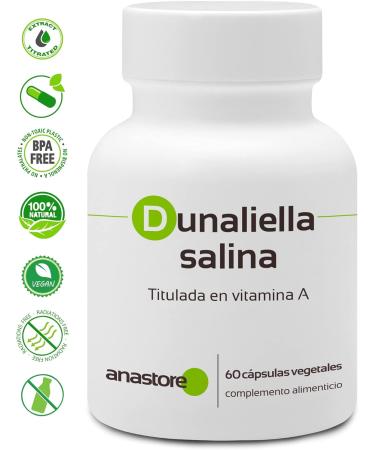 Vitamins A (Retinol) 16 mg Vegan Dry Extract from Dunaliella | 60 Capsules for Eyes Skin & Immune Health - Buy Online on GoSupps.com