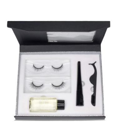 CB Lash Luxury Collection: Premium Magnet Eyelashes & Eyeliner Set - Natural Look Waterproof Includes Cleaner & Tweezers - Buy Online on GoSupps.com