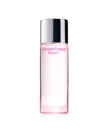 Clinique Happy Heart Eau de Parfum Spray - Perfume for Women | Notes of Mandarin Cucumber Yellow Primrose Water Hyacinth + Blonde Wood 1.7 Fl Oz (Pack of 1)