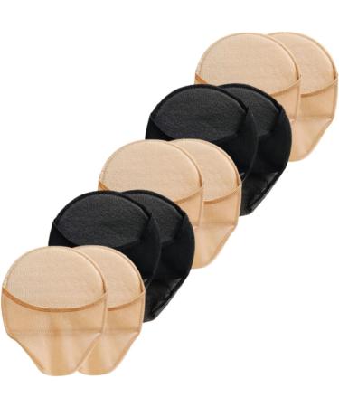minkissy 12 Pairs Half Socks Female Supplies Non-slip Metatarsal Pads Wear-resistant Metatarsal Pads Heel Protector Foot Pad Washable Toe Socks Feminine Products Miss Silicone Shallow Mouth - Buy Online on GoSupps.com
