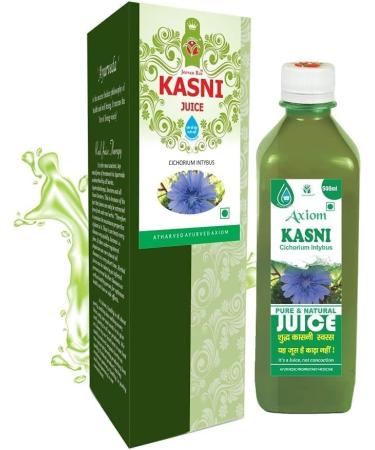  QURA QURA Kasni Juice 500ml | Ayurvedic Juice | WHO-GLP GMP Certified Product | No Colour Added | No Added Sugar - Buy Online on GoSupps.com