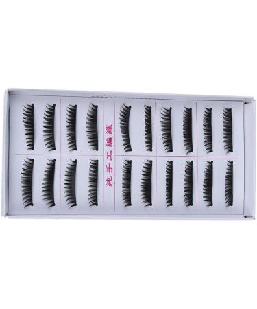 Tixqeaif 20 Pairs Natural Makeup False Fake Eyelash Eye Lashes - Buy Online on GoSupps.com