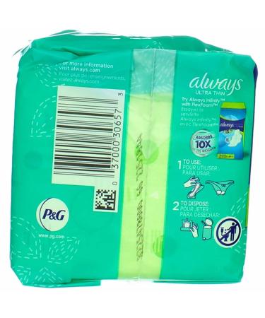 Always Size 2 Ultra Thin Long Super Pads - 16 Count | Absorbent & Comfortable - Buy Online on GoSupps.com