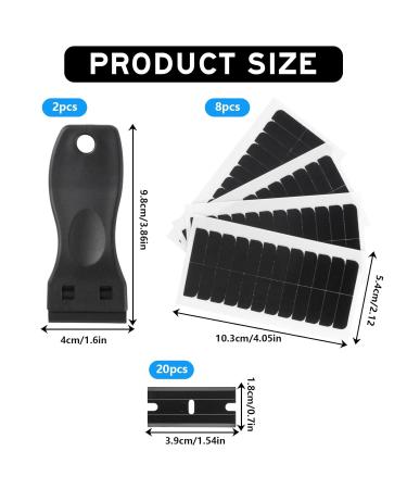Premium Tape Extensions Glue Kit Adhesive Strips Remover & Spatula for Seamless Hair Extensions - Buy Online on GoSupps.com
