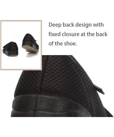 Yytcsjz Men's Adjustable Diabetic Shoes | Comfy Breathable Slippers for Edema Swollen Feet | Perfect Gift for Elderly Parents | 5.5 Khaki - Buy Online on GoSupps.com