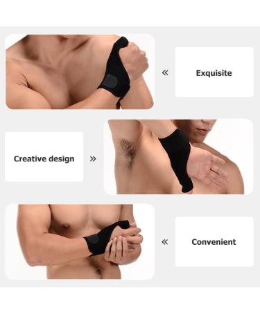NOLITOY Sports Thumb Guard - Protective Sleeve & Wrist Brace for Right Hand | Thumb Fracture Protection & Support - Buy Online on GoSupps.com