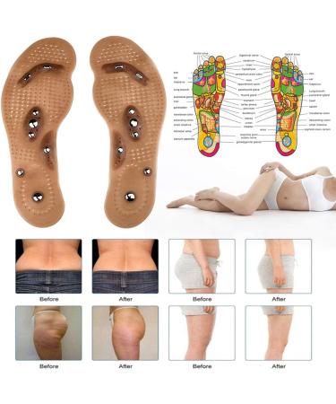 Magnetic Massage Insoles - Acupressure Foot Care Therapy Pads for Men & Women | Improve Health & Comfort - Buy Online on GoSupps.com