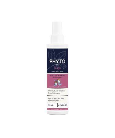 Phyto Paris - Boucles Intenses Kids - Spray D m lant Magique 200ml - Soin Sans Rin age Cheveux Enfants Fris s & Cr pus - D m le Instantan ment Nourrit et Adoucit avec Karit & Miel d Acacia