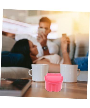 Healeeved 4-Piece Prosthesis Travel Case with Filter Layer Ideal for Women & Prostheses | Durable Soft Mug Included - Buy Online on GoSupps.com