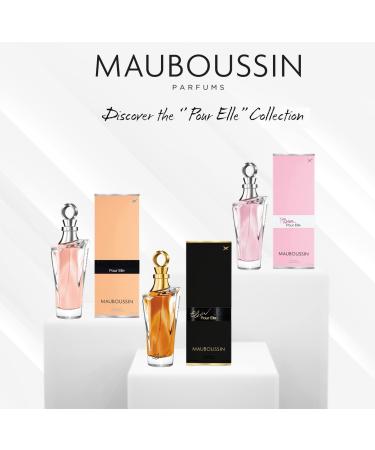 Mauboussin - Rose Pour Elle 100ml (3.3 Fl Oz) - Eau de Parfum for Women - Floral Fruity & Fresh Scents 3.4 Ounce (Pack of 1) - Buy Online on GoSupps.com