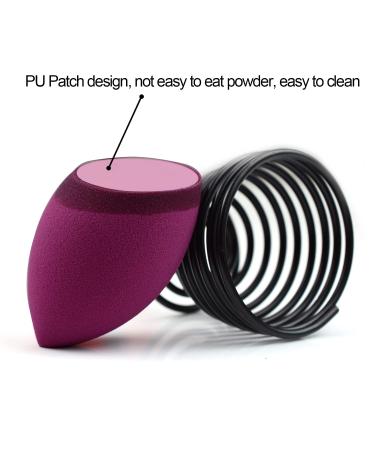 P Sentials Makeup Sponge Set - Multi-Colored Beauty Blender & Holder for Foundation - Silicone Infused 2 in 1 Sponge - Pink | International Shipping Available - Buy Online on GoSupps.com