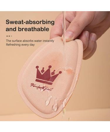 Fublazeze Non-Slip Forefoot Inserts | Cushioned Half Insoles for Shoes | Adjustable Foam Cotton Comfort - Buy Online on GoSupps.com