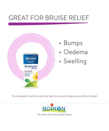 Boiron Arnicare Bruise Swelling Bumps and Oedema Natural Sourced 45 Gram - Buy Online on GoSupps.com