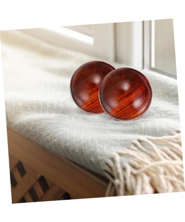 WOONEKY Handheld Massage & Stress Relief Balls - 2 Piece Carve Craftsmen Desktop Toy & Hand Exercise Ornament - Buy Online on GoSupps.com