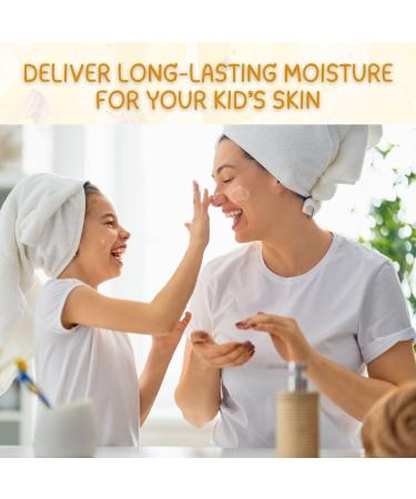 Lather Green Kids Body Lotion Plant Based Gentle Moisturizer with Shea Butter Safe for Sensitive Skin Banana Bubbles 3 Pack (8 oz Each) - Buy Online on GoSupps.com