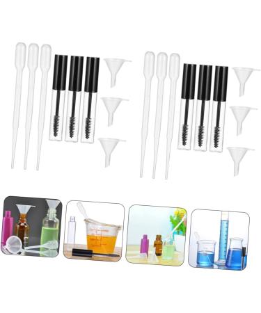 Beavorty 2 Sets Mascara Tube Mini Containers Mascara Bottle Transparent Eyeliner Tube Cosmetic Containers Abs - Buy Online on GoSupps.com