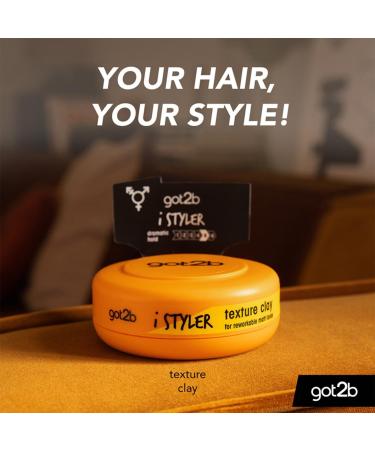 6 x Got2B iStylers Texture Clay 75ml by istylers - Buy Online on GoSupps.com
