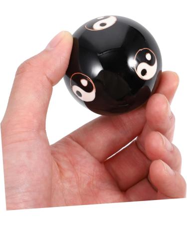 Healvian 8 STK Massage Globe Stress Balls | Yoga Pregnancy & Hand Exercise Tool - Magnetic Metal Massage Balls for Stress Relief - Buy Online on GoSupps.com