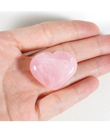 Rose Quartz Crystal Love Stone 3cm Thumb Pocket Stone Bracelet - Natural Energy for Reiki Balancing, Meditation & Women's Gift - Buy Online on GoSupps.com