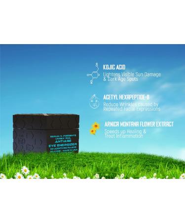 Serum X - Y Chromosome AntiAge Eye Energizer | Anti-Aging Cream for Dark Circles & Fine Lines | All Natural Silicon Free Made in USA - Buy Online on GoSupps.com