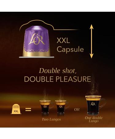 L OR BARISTA Double Lungo Profondo XXL Aluminium Coffee Capsules (5 X 10 Pods) Intensity 8 - Buy Online on GoSupps.com