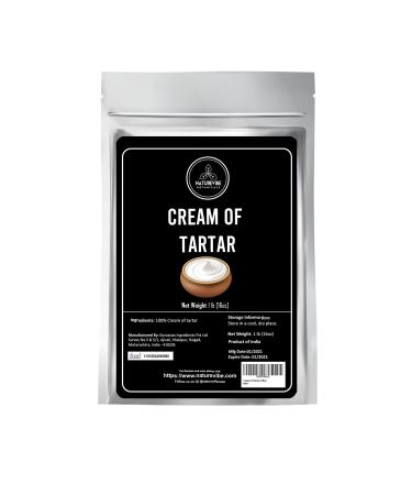 Naturevibe Botanicals Cream Of Tartar, (1lbs) Food Grade | Baking Agent and Household Cleaner | Egg White Stabilizer, Perfect for Baking | 1lbs (16ounces)