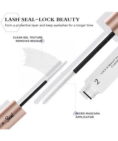 Tongyend Lashes Glue: Strong Hold Waterproof Lash Adhesive for DIY Cluster Individuals - 72 Hours Latex-free Bond & Seal - Buy Online on GoSupps.com