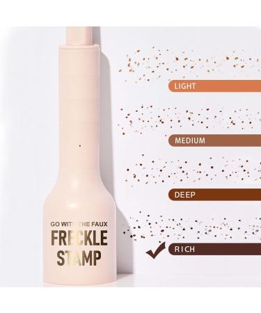 EONFAVE Fivepoint freckle stamp & liquid micro powder freckle pen natural dark brown freckle pen 24 hour shelf life waterproof makeup freckles with printing technique 4 ESPRESSO 5 g 4 ESPRESSO 5 g 1er Pack - Buy Online on GoSupps.com