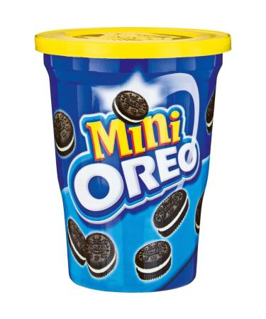 Mini OREO Cocoa biscuits filled with vanilla cream Biscuits cocoa stuffed la cr me la vanilla 115 g