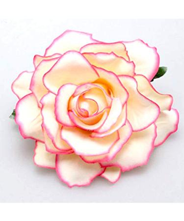 12 Pack Multicolored Rose Flower Hair Clips for Women & Girls - Perfect Accessories for Parties Beach & Weddings - Buy Online on GoSupps.com