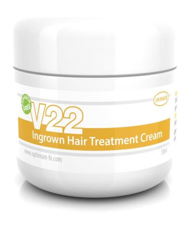 V22 Ingrown Hair Treatment Cream Paraben and Cruelty Free - 50ml