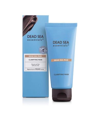 Dead Sea Essentials Clarifying Face Mask - Natural Anti-Aging Moisturizer for All Skin Types | 3.38 fl oz (100 ml) - Shop Internationally Now - Buy Online on GoSupps.com
