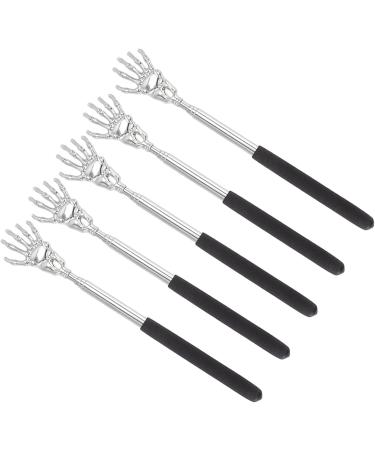 EASTALOLO 5pcs Set Stainless Steel Extendable Telescopic Back Scratcher & Portable Massager for Home & Office | International Shipping Available - Buy Online on GoSupps.com