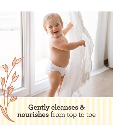 Aveeno Baby Daily Moisture Lightly Scented Wash & Shampoo 532mL - Gentle Formula for Baby's Delicate Skin - Buy Online on GoSupps.com