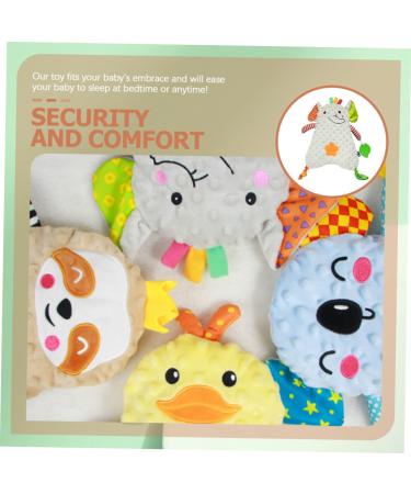 Ibasenice 3-Stage Animal Pacifier Towel | Baby Comfort Muslin Blanket & Bite Toy | Soft Spitting Towel for Newborns | Premium PP Cotton Bathing Products - Buy Online on GoSupps.com