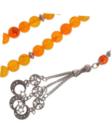 EXCEART 1 String 33 beads bracelet chinese bracelet buddhist prayer beads bracelet for women China Miss gem As Shown 1X1.5X31.5CM - Buy Online on GoSupps.com