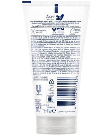  Italian Gourmet E.R. Dove Body Love Essential Care Hand Cream for Dry Skin 12 x 75ml + Italian Gourmet Polpa 400g - Buy Online on GoSupps.com