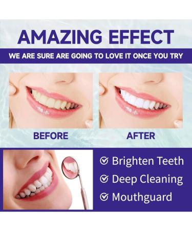 3 Days Tooth Whitening Powder Deep Cleaning Dental Care Formula Fresh Breath Treatment 80ml/2.7oz Pack of 1 - Buy Online on GoSupps.com