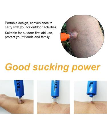Jiadrooe Reusable Bug Bite Suction Tool - Venom Extractor for Itch Relief | First Aid for Hiking, Bee/Wasp Stings, Snake Bites - Buy Online on GoSupps.com