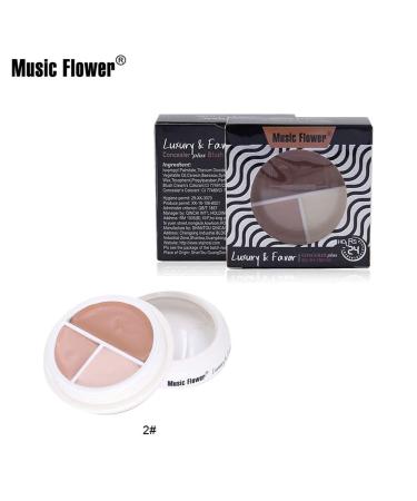 Long Lasting Makeup Concealer Cream - Flawless Full Coverage for All Skin Types - 4 Colors Available - Buy Online on GoSupps.com