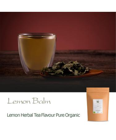 Lemon Balm Biological Leaf - Organic Melissa Tea | Dried Melisse Leaves 50g - Premium Quality Herbal Infusion for Wellness - Buy Online on GoSupps.com