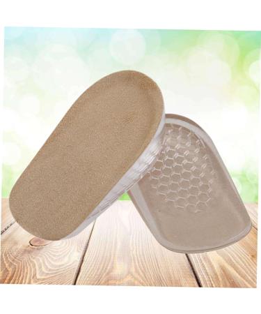 FOMIYES Forefoot Cushion Pad Insoles for Men & Women | Invisible Half Heel Lifts & Gel Inserts for High Heels | Comfortable Leather & Sponge Solutions - Buy Online on GoSupps.com