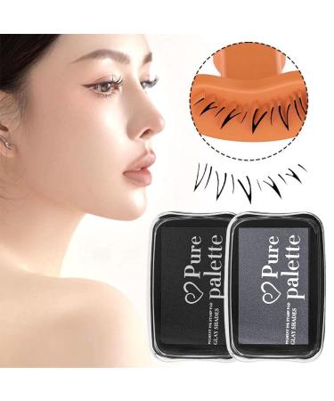 2024 Black Eyelash Stamp Tool - Double Sided Silicone for Natural Look Lashes | DIY False Eyelashes for Beginners - Shop Internationally - Buy Online on GoSupps.com