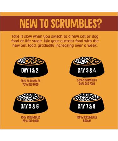 Scrumbles Natural Wet Dog Food Grain Free Recipe with 70% Chicken and Slippery Elm 7x 395g package may vary - Buy Online on GoSupps.com