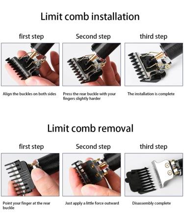Beard Trimmer Electric Hair Trimmer Men Hair Clippers Beard Trimmer Beard Shaver for Men Hair Baldheaded Trimming Tools - Buy Online on GoSupps.com