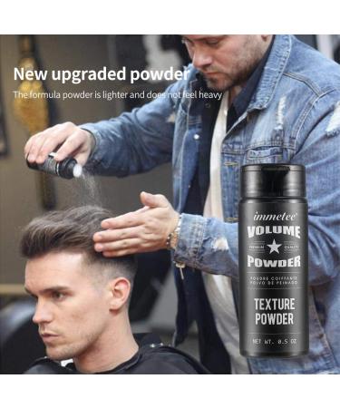 Immetee Hair Volume Powder | Texture Styling for Men & Women | Natural Matte Look & Root Lifting - 14g (0.5 oz - Buy Online on GoSupps.com