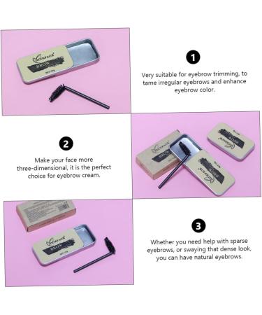 FRCOLOR 2 Sets Eyebrow Soap Make up Kit Natural Soap Brow Gel Woman Brow Soap Miss Eyebrow Pencil Modeling 1 count (Pack of 1) Assorted Colorx2pcs - Buy Online on GoSupps.com