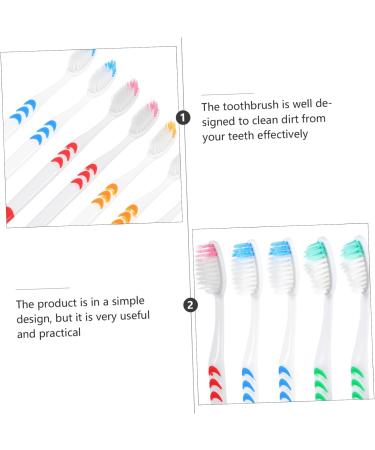 Gatuida 60 Stk Disposable Travel Toothbrushes | Oral Care Tools for Adults | International Shipping - Buy Online on GoSupps.com